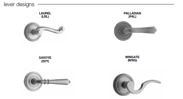 Yale Lever Designs